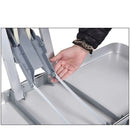 Klappbares Campingtisch-Set mit 4 Stühlen aus Aluminium - Tragbar im Kofferformat