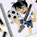 Professionelles Marker-Set mit 2 Spitzen - 80 Farben | Fein + Breit mit Aufbewahrungstasche
