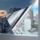 Reflektierende Fensterfolie mit UV-Schutz - Spiegeleffekt, Temperatursenkung und Energieeinsparung