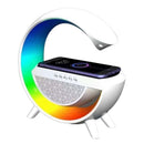 Multifunktionaler Bluetooth-Lautsprecher 3 in 1, smarte RGB-LED-Lampe, kabelloses Ladegerät, RGB-Beleuchtung