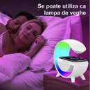 Multifunktionaler Bluetooth-Lautsprecher 3 in 1, smarte RGB-LED-Lampe, kabelloses Ladegerät, RGB-Beleuchtung