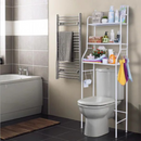 Badregal mit 3 Böden - Aufbewahrungsregal über der Toilette