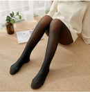 Damen-Thermostrumpfhose mit Fleecefutter - Transparente Optik, maximale Wärme
