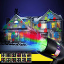 LED-Projektor mit 12 saisonalen Motivscheiben - Innen/Außen, wetterfest