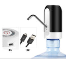 Elektrische Wasserpumpe für Wasserkanister mit USB-Akku, wiederaufladbar - automatische Dosierung 600ml