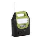 Tragbares Solar-Kit GD-8071 mit 3 LED-Glühbirnen, Handy-Ladefunktion, FM-Radio, Bluetooth und MP3