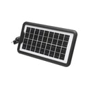Tragbares Solar-Kit GD-8071 mit 3 LED-Glühbirnen, Handy-Ladefunktion, FM-Radio, Bluetooth und MP3