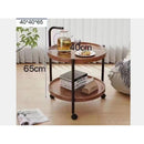 Eleganter Couchtisch mit 2 Ablagen Braun - Modernes Design für das Wohnzimmer