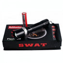 Multifunktionale Taschenlampe Swat | 18000 Lumen, SOS-Funktion, verstellbarer Zoom, wiederaufladbarer Akku