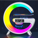 3-in-1 kabellose Ladestation mit RGB-Lampe und Bluetooth-Lautsprecher, App-Steuerung