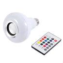 Smarte LED-Glühbirne mit Bluetooth-Lautsprecher und Fernbedienung - Licht und Musik 2in1