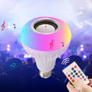 Smarte LED-Glühbirne mit Bluetooth-Lautsprecher und Fernbedienung - Licht und Musik 2in1