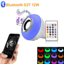Smarte LED-Glühbirne mit Bluetooth-Lautsprecher und Fernbedienung - Licht und Musik 2in1