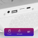 Multifunktionale RGB-LED-Lampe mit kabellosem Laden, Bluetooth, Uhr und Wecker - 15W