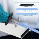 Akku-Säbelsäge 48V - Profi-Set mit 2 Akkus, Sägeblätter für Holz und Metall inklusive