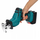 Akku-Säbelsäge 48V - Profi-Set mit 2 Akkus, Sägeblätter für Holz und Metall inklusive