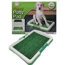 Hundetoilette mit Kunstrasen in Schalenform für Haustiere, Puppy Potty Pad