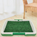 Hundetoilette mit Kunstrasen in Schalenform für Haustiere, Puppy Potty Pad