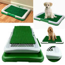 Hundetoilette mit Kunstrasen in Schalenform für Haustiere, Puppy Potty Pad