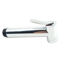 Externer Brauseschlauch mit Handbrause und Ventil für Bidet und Waschbecken - präzise Durchflussregelung