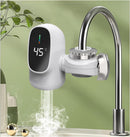 Elektrischer Wasserhahn-Durchlauferhitzer mit Digitalanzeige - Warmwasser in 3 Sekunden