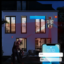 WLAN-Überwachungskamera Ultra HD 12MP - für außen/innen mit 5X Zoom, 360° Drehung, Gegensprechfunktion