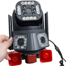 WLAN-Überwachungskamera 12MP Ultra HD - Außen/Innen mit PTZ, 5-fach-Zoom, Nachtsicht und integrierter Sirene