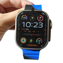 Smartwatch Ultra mit 7 farbigen Armbändern - multifunktionale Smartwatch mit Benachrichtigungen und Aktivitätstracking