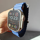 Smartwatch Ultra mit 7 farbigen Armbändern - multifunktionale Smartwatch mit Benachrichtigungen und Aktivitätstracking