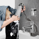 Duschaufsatz mit flexiblem Schlauch für den Wasserhahn - Universelle Handbrause fürs Badezimmer