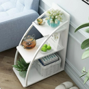 Multifunktionales Regal mit 3 Ablagen für kleine Räume - eleganter Beistelltisch