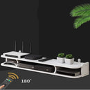 Multifunktionale Wandhalterung für Router und Zubehör - 3 Fächer, 60x20cm