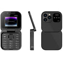 Klapphandy i16Pro Mini - Dual-SIM, HD-Display, Bluetooth, UKW-Radio - Kompaktes und robustes Design