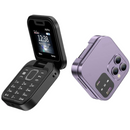 Klapphandy i16Pro Mini - Dual-SIM, HD-Display, Bluetooth, UKW-Radio - Kompaktes und robustes Design
