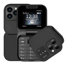 Klapphandy i16Pro Mini - Dual-SIM, HD-Display, Bluetooth, UKW-Radio - Kompaktes und robustes Design