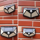 Solarleuchte mit 100 LEDs und Bewegungsmelder - 600 Lumen