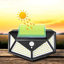 Solarleuchte mit 100 LEDs und Bewegungsmelder - 600 Lumen