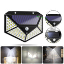 Solarleuchte mit 100 LEDs und Bewegungsmelder - 600 Lumen