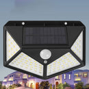 Solarleuchte mit 100 LEDs und Bewegungsmelder - 600 Lumen
