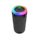 Tragbarer Bluetooth-Lautsprecher MS-3638BT mit Doppellautsprecher 4 Zoll, RGB-Beleuchtung und Mikrofon - Karaoke und Party
