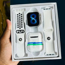 Smartwatch T55 Pro Max + Bluetooth-Kopfhörer + Ladestation + Extra-Armband - Komplettset