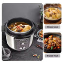 Multifunktionaler elektrischer Schnellkochtopf 14 in 1 – Schnelles, gesundes und effizientes Kochen, 6 l, LED-Display