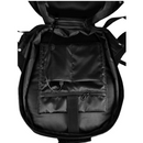 Wasserdichter Motorradrucksack mit LED und Carbon-Design - Laptopfach, Hartschale