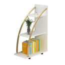 Dekorativer Beistelltisch mit 3 Ablagen aus PVC - modernes und funktionales Design