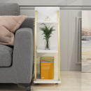Dekorativer Beistelltisch mit 3 Ablagen aus PVC - modernes und funktionales Design