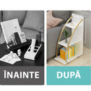 Dekorativer Beistelltisch mit 3 Ablagen aus PVC - modernes und funktionales Design