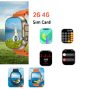 Smartwatch K4G Ultra mit 4G-SIM - Videoanrufe, KI-Assistent und Gesundheitsmonitor