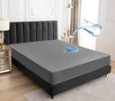 Wasserdichter Matratzenschoner mit Gummizug 90x200x25 cm - Antibakteriell und atmungsaktiv