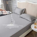 Wasserdichter Matratzenschoner mit Gummizug 90x200x25 cm - Antibakteriell und atmungsaktiv
