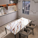 Selbstklebende Wandfolie in strukturierter Marmoroptik, mehrfarbig 0.6x3m - Premium-Design